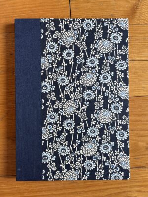 Carnet de notes A5 bleu foncé n°3