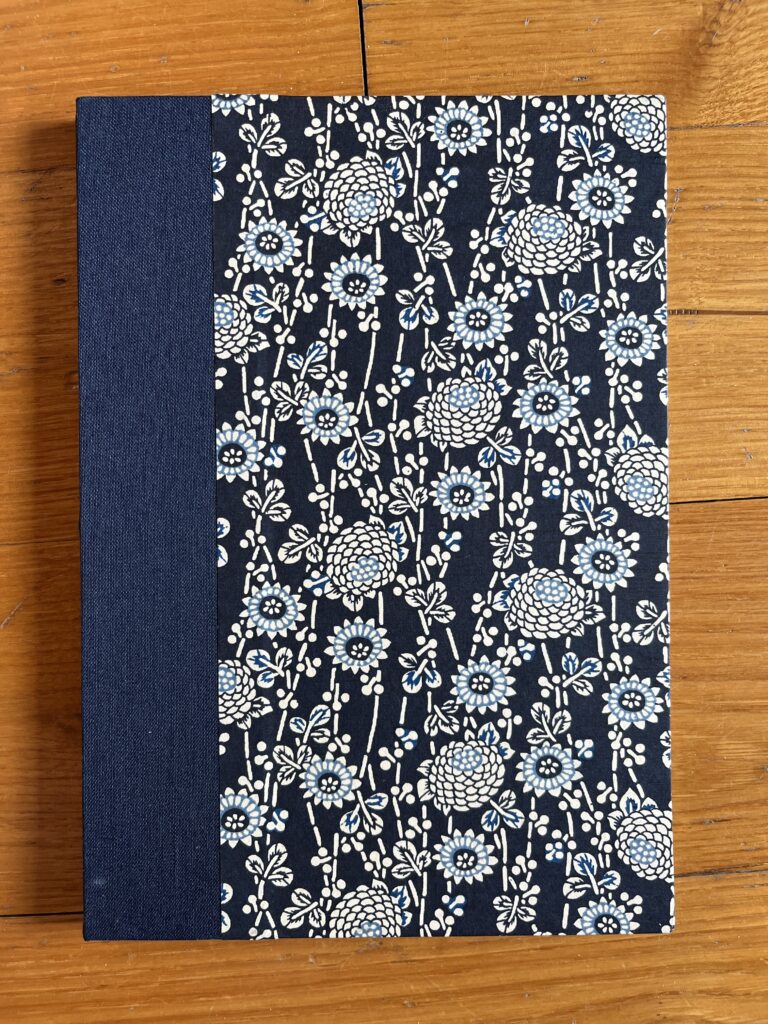 Carnet de notes A5 bleu foncé n°3