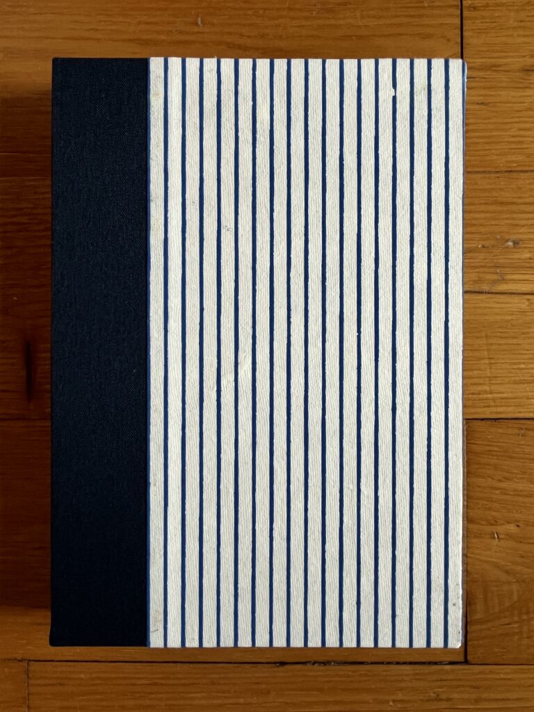 Carnet de notes A5 bleu foncé n°2