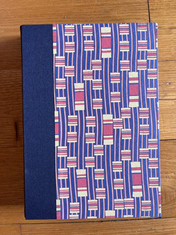 Carnet de notes A5 bleu foncé n°1