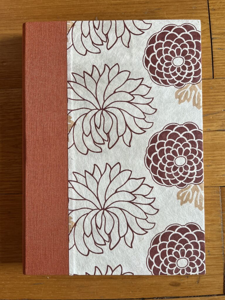 Carnet de notes A5 orange n°2