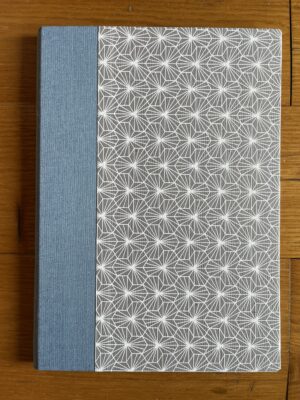 Carnet de notes A5 bleu ciel n°4