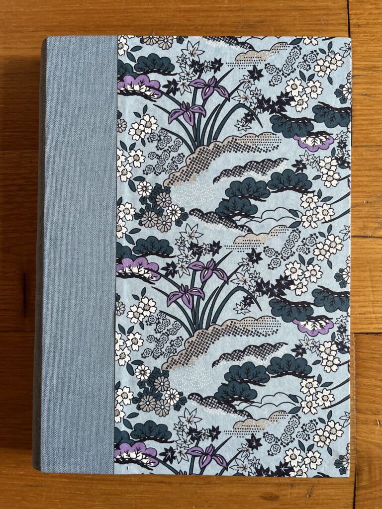 Carnet de notes A5 bleu ciel n°2