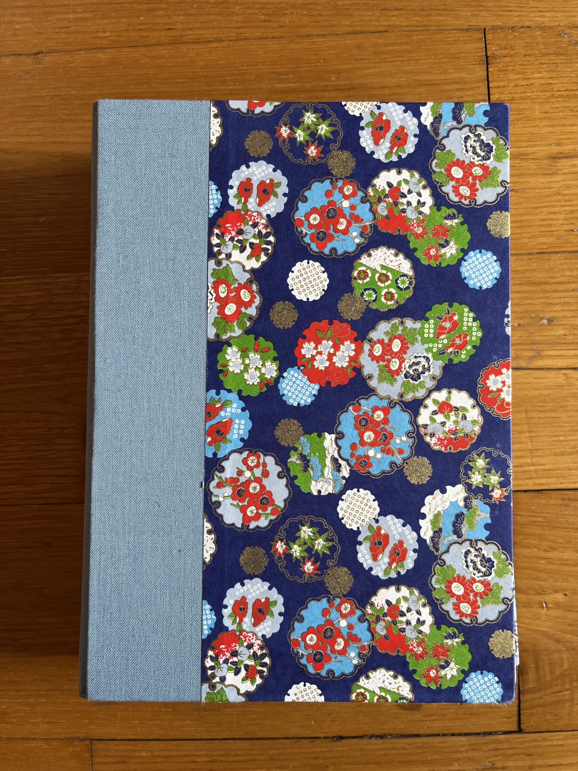 Carnet de notes A5 bleu ciel n°1