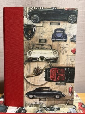 Carnet de notes A5 rouge n°4