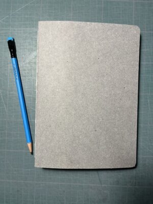Carnet A5 à points, couverture gris clair