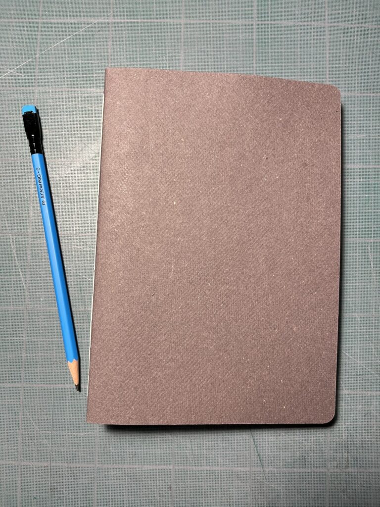 Carnet A5 à points, couverture moka