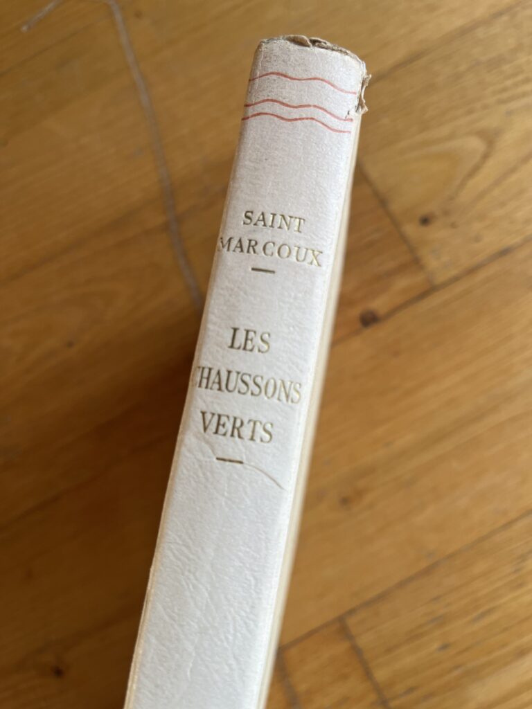 SAINT-MARCOUX - Les chaussons verts (Michèle des iles), livre surcyclé