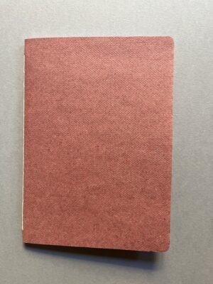 Carnet A5 à points, couverture vieux rose